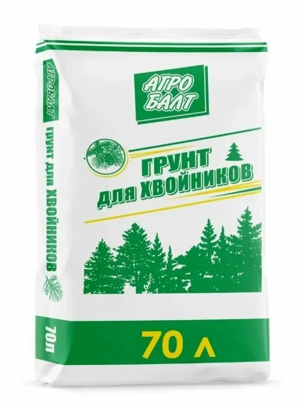 Грунт для хвойников Агробалт 70л (т)