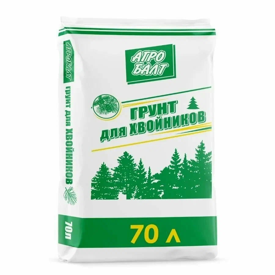Грунт для хвойников Агробалт 70л (т) Грунт для хвойников Агробалт 70л (т)